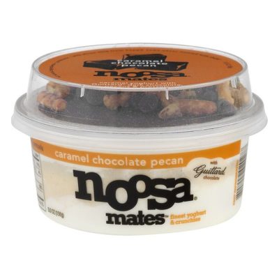 Noosa Yoghurt, Mates Caramel Chocolate Pecan, 5.8 Ounce