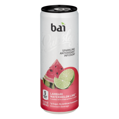 Bai Bubble, Lambari Watermelon Lime, 11.5 oz