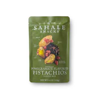 Sahale Snacks, Pomegranate Flavored Pistachios, 4oz