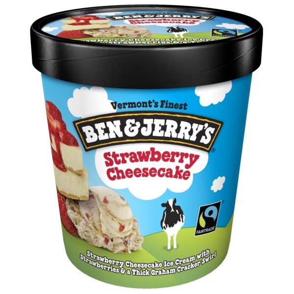 Ben & Jerry’s Strawberry Cheesecake, Pint