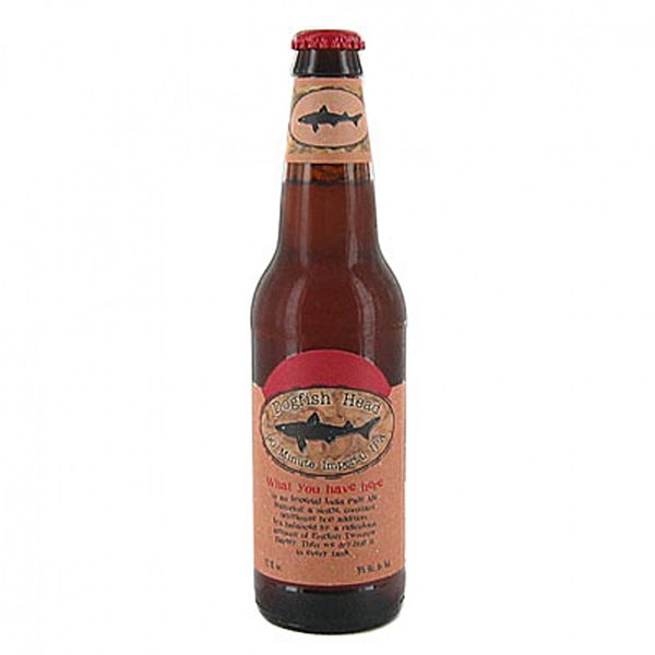 Dogfish Head 90 Minute Imperial IPA, bottle, 12oz
