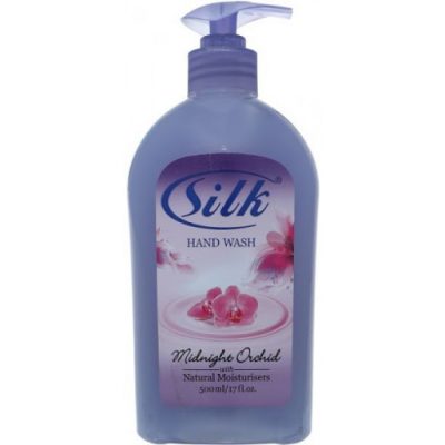 Silk Hand Soap: Midnight Orchid, 13.6 oz