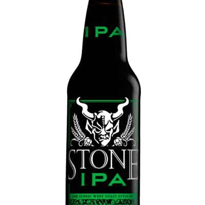 Stone IPA, bottle, 12oz