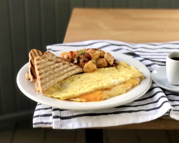 3 Cheese Omelette Platter